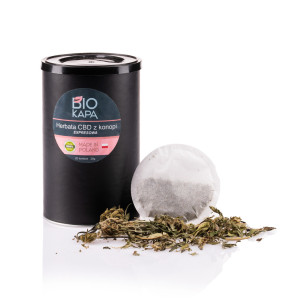 Herbata ekspresowa z konopi z CBD 26g